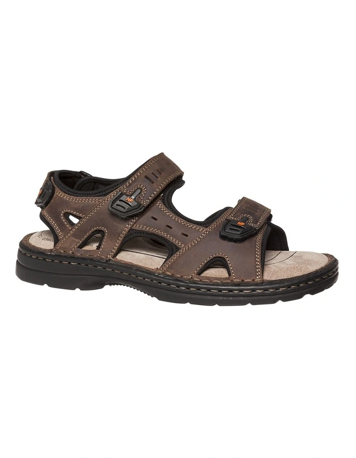 Hush Puppies Simmer Breathable Brown Sandal 3 Hush Puppies Simmer Breathable Brown Sandal - Image 2
