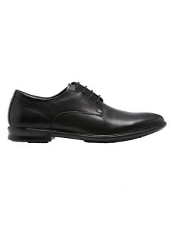 Hush Puppies Cale Black Lace Up Dress Shoe