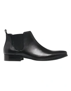 Julius Marlow Kick Black Chelsea Boot