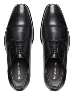 Julius Marlow Knock Toe Cap Black Derby Lace Up Dress Shoe -CONVERSE shop 538501600 3 1 720x928