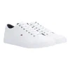 Tommy Hilfiger Essential Leather Trainer Sneaker In White 2 Tommy Hilfiger Essential Leather Trainer Sneaker In White -CONVERSE shop 656103160 1 720x928