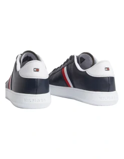 Tommy Hilfiger Essential Leather Trainer Sneaker In Midnight 11 Tommy Hilfiger Essential Leather Trainer Sneaker In Midnight -CONVERSE shop 715221640 5 720x928
