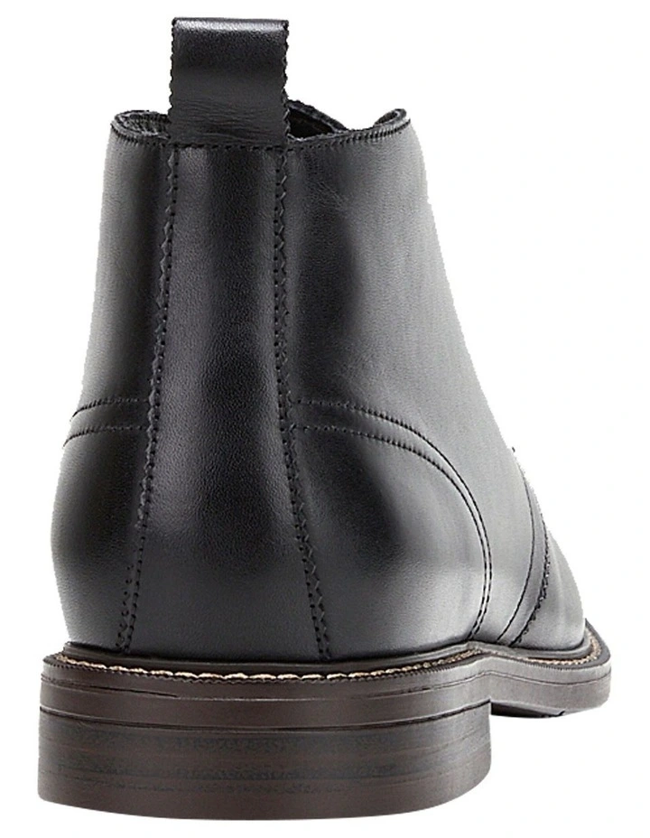 Hush Puppies Harbour Black Burnish Boot 4 Hush Puppies Harbour Black Burnish Boot - Image 2