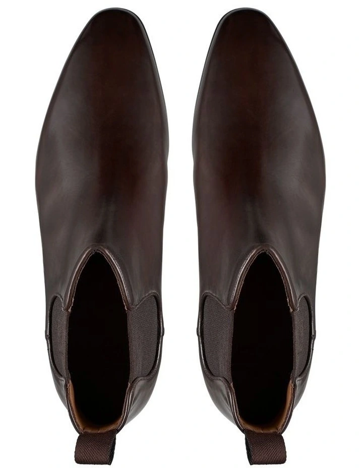 Aquila Beaumont Brown Leather Chelsea Boots 5 Aquila Beaumont Brown Leather Chelsea Boots - Image 3