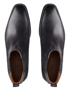 AQ By Aquila Artie Black Leather Chelsea Boots 7 AQ By Aquila Artie Black Leather Chelsea Boots -CONVERSE shop 823888000 3 720x928