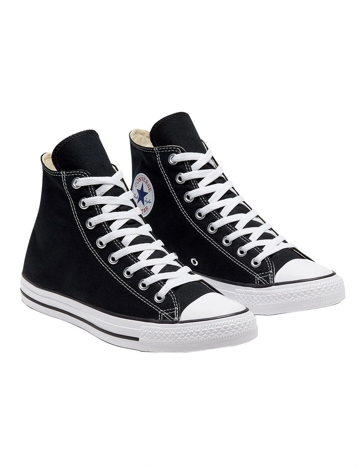Converse Chuck Taylor All Star Mens Black Hi-Top Sneaker 6 Converse Chuck Taylor All Star Mens Black Hi-Top Sneaker - Image 4