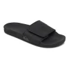 Quiksilver Rivi Slide Adjust Slider Sandals Black/Grey/Black -CONVERSE shop 833087800 1 1 720x928