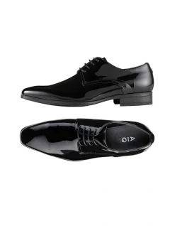 AQ By Aquila Brookwell Black Patent Leather Dress Shoes -CONVERSE shop 855622630 3 720x928