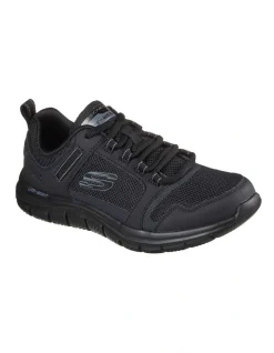 Skechers Track Knockhill Sneaker In Black