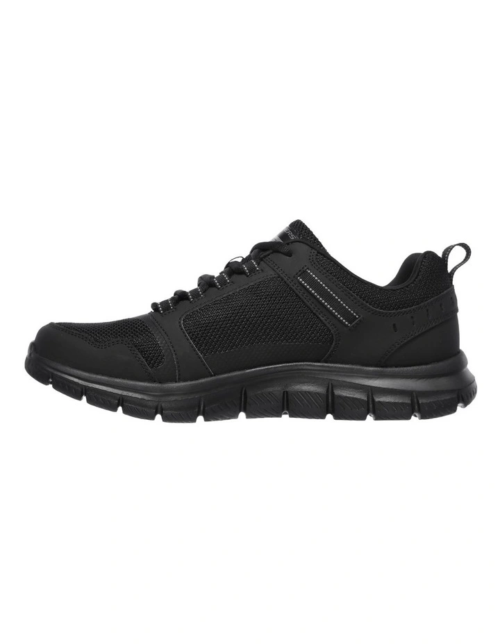Skechers Track Knockhill Sneaker In Black 5 Skechers Track Knockhill Sneaker In Black - Image 3