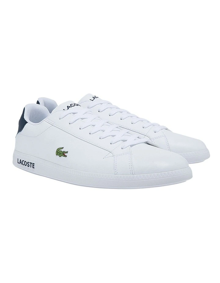 Lacoste Graduate BL21 Sneakers White/Navy 4 Lacoste Graduate BL21 Sneakers White/Navy - Image 2