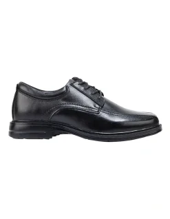 Hush Puppies Rochester Black Lace Up Shoe