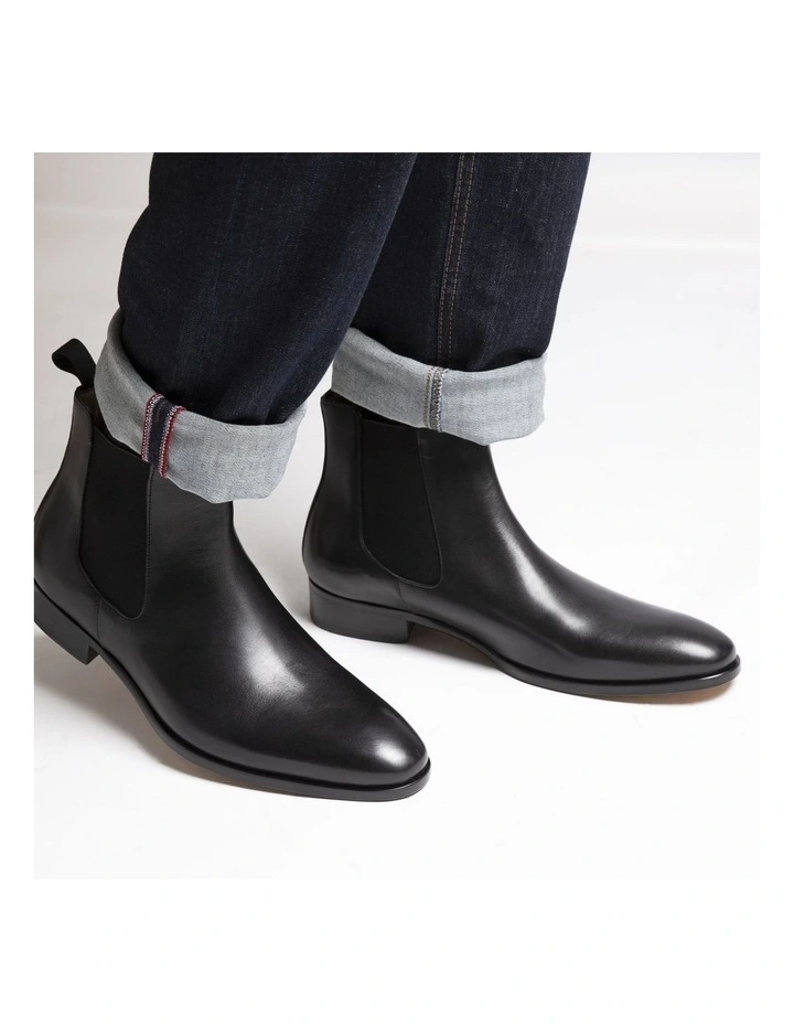 Henry Sartorial Tyler Chelsea Black 7 Henry Sartorial Tyler Chelsea Black - Image 5