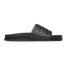 Aquila Playa Leather Pool Slides In Navy -CONVERSE shop 886345840 1 720x928