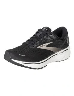 BROOKS Ghost 14 Wide 2E Black/White/Silver Running Shoe -CONVERSE shop 907908580 3 720x928