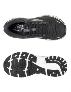 BROOKS Ghost 14 Wide 2E Black/White/Silver Running Shoe -CONVERSE shop 907908580 4 720x928