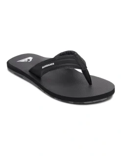 Quiksilver Island Oasis Black Thongs
