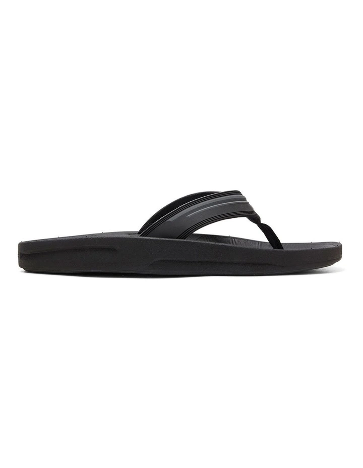 Quiksilver Rivi Black Thongs 3 Quiksilver Rivi Black Thongs