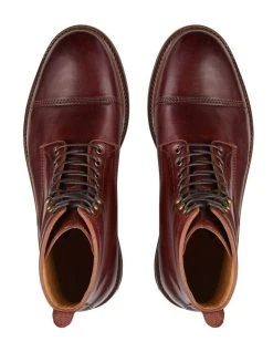 Aquila Massimo Leather Military Boots In Tobacco 9 Aquila Massimo Leather Military Boots In Tobacco -CONVERSE shop 911518210 4 1 720x928