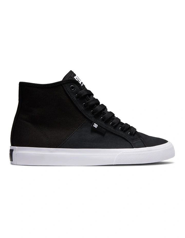 DC Manual High Top Black Textile Shoes 3 DC Manual High Top Black Textile Shoes