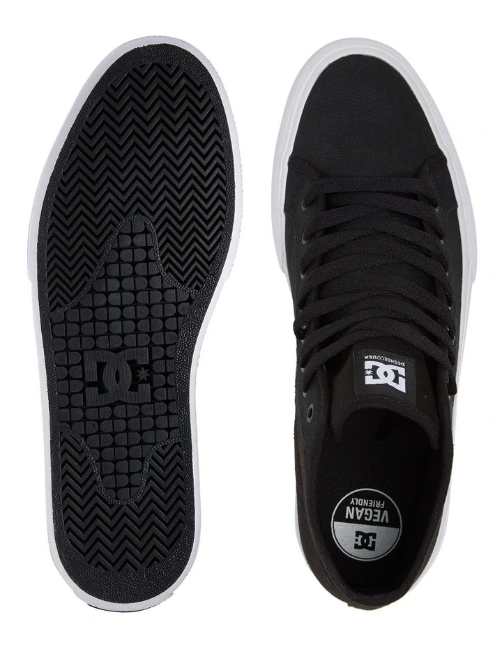 DC Manual High Top Black Textile Shoes 4 DC Manual High Top Black Textile Shoes - Image 2
