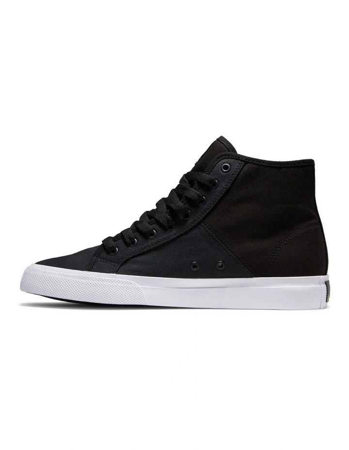DC Manual High Top Black Textile Shoes 6 DC Manual High Top Black Textile Shoes - Image 4