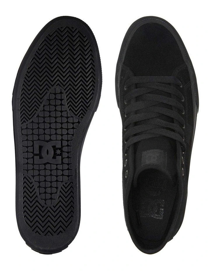 DC Manual High Top Suede Black Shoes 4 DC Manual High Top Suede Black Shoes - Image 2