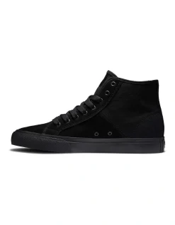 DC Manual High Top Suede Black Shoes 10 DC Manual High Top Suede Black Shoes -CONVERSE shop 912685510 4 720x928