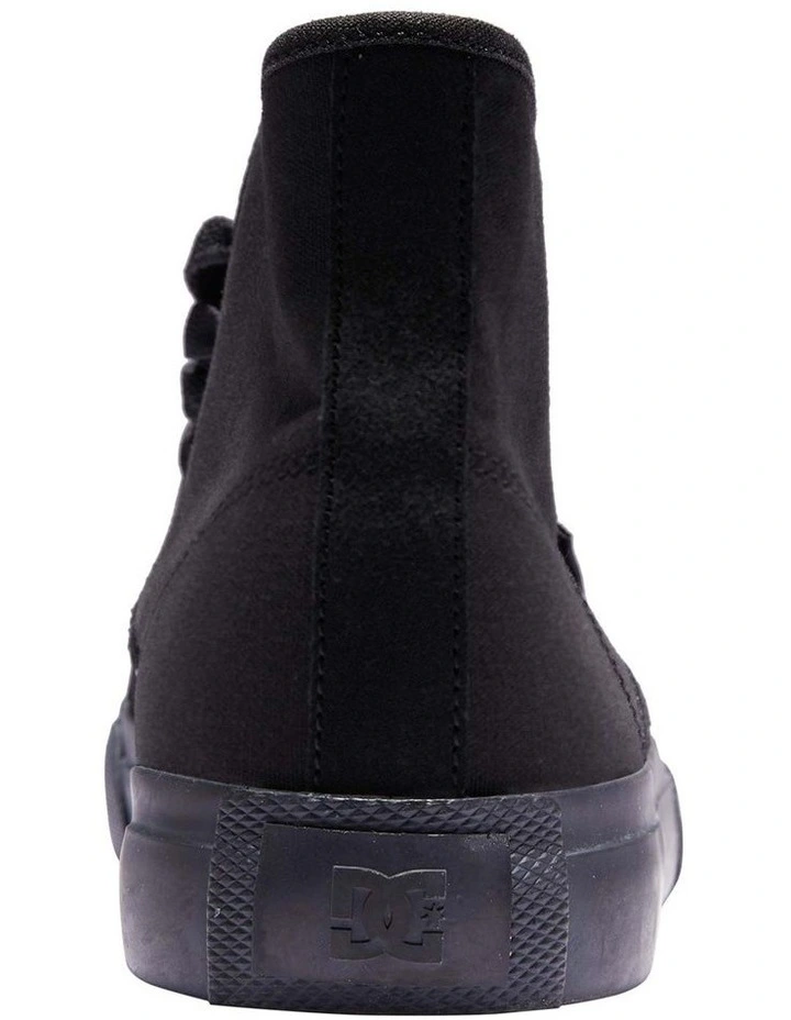 DC Manual High Top Suede Black Shoes 7 DC Manual High Top Suede Black Shoes - Image 5