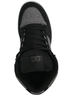 DC Pure High-Top Shoes In Black -CONVERSE shop 912744460 3 720x928
