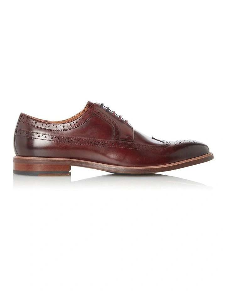 Dune London Superior Lace-Up Shoes In Bordo 3 Dune London Superior Lace-Up Shoes In Bordo