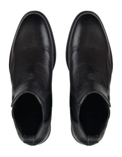 Aquila Harley Leather Chelsea Boots In Black -CONVERSE shop 923393890 3 720x928