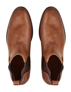 Aquila Harley Leather Chelsea Boots In Tan -CONVERSE shop 923394070 3 720x928