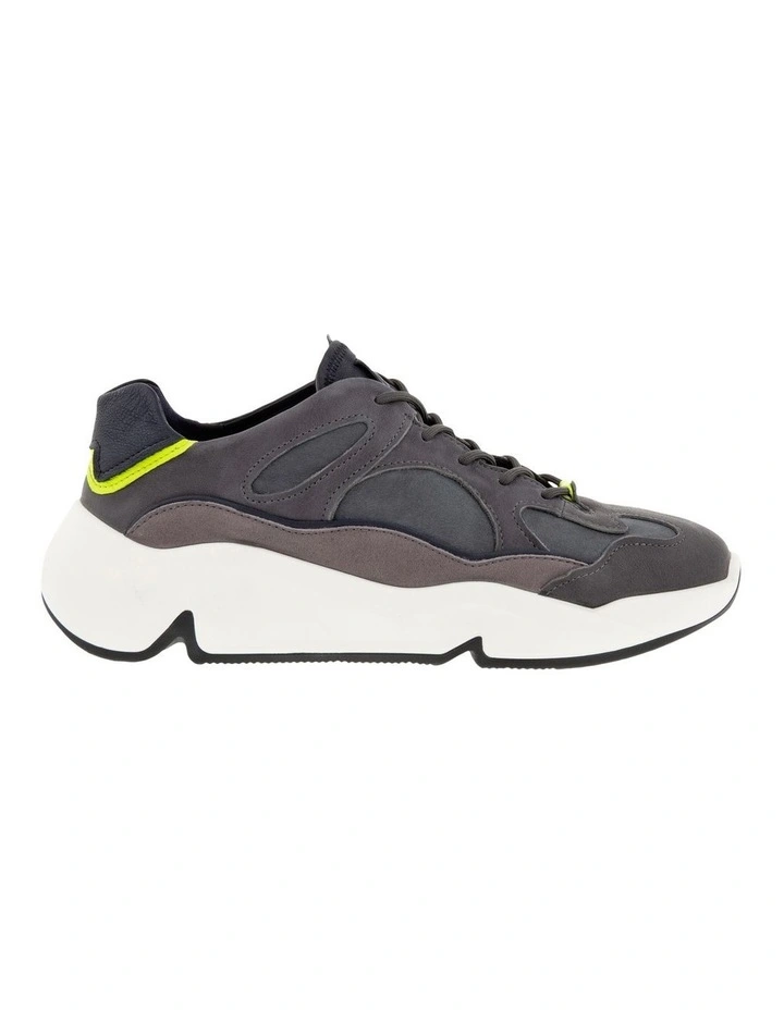 ECCO Chunky Colour Pops Sneaker In Grey 4 ECCO Chunky Colour Pops Sneaker In Grey - Image 2