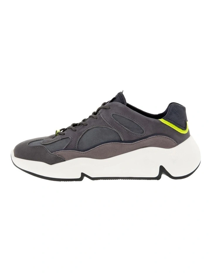 ECCO Chunky Colour Pops Sneaker In Grey 5 ECCO Chunky Colour Pops Sneaker In Grey - Image 3