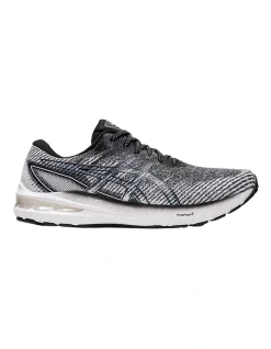 Asics GT 2000 10 Running Shoe In White/Black