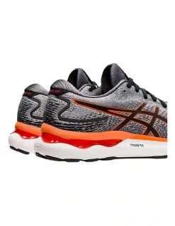 Asics Gel Nimbus 24 Running Shoe In Grey/Orange -CONVERSE shop 928149670 3 720x928