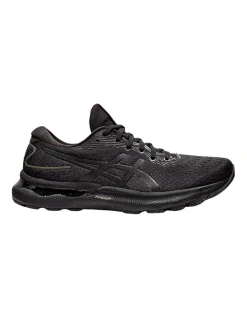 Asics Gel Nimbus 24 Running Shoe In Black