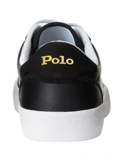 Polo Ralph Lauren Court Vulc Sneaker In Black/White -CONVERSE shop 929117260 3 720x928