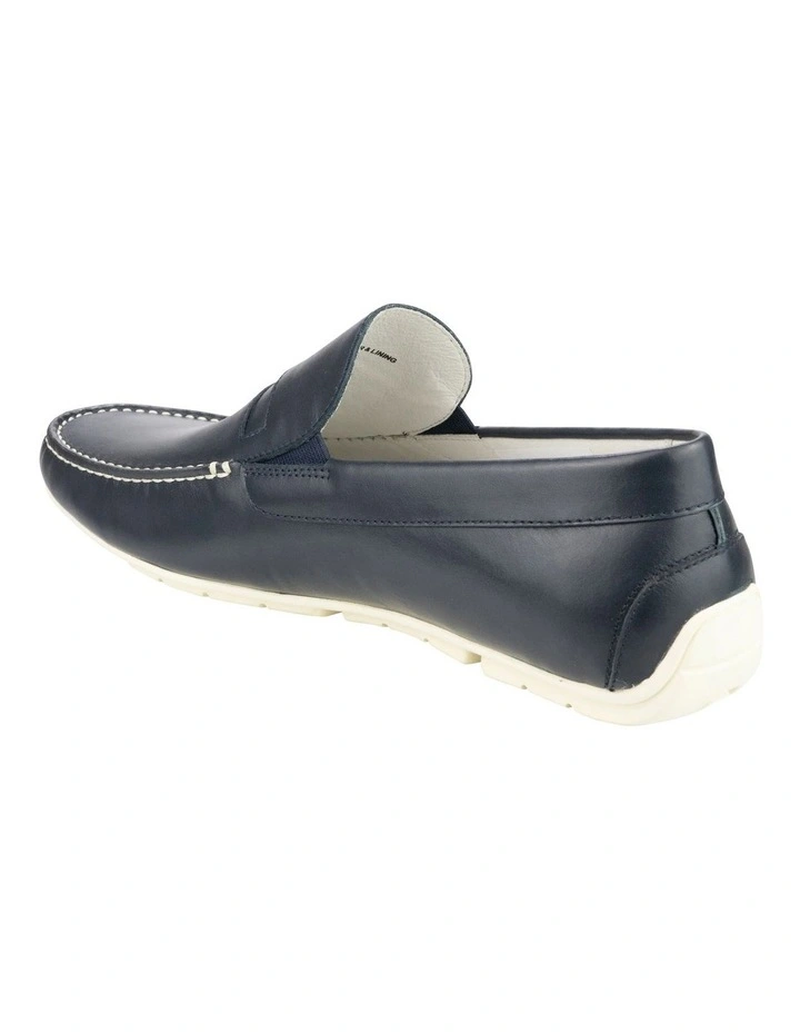 Florsheim Crown Driver Slip On In Ocean 5 Florsheim Crown Driver Slip On In Ocean - Image 3