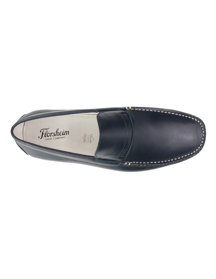 Florsheim Crown Driver Slip On In Ocean 6 Florsheim Crown Driver Slip On In Ocean - Image 4