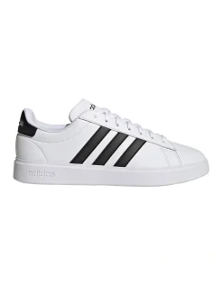 ADIDAS Grand Court Cloudfoam Lifestyle Court Comfort Shoes In White