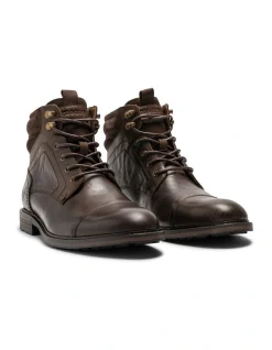 Rodd & Gunn Dunedin Military Boot In Chocolate Wash -CONVERSE shop 931136500 4 720x928