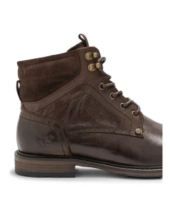 Rodd & Gunn Dunedin Military Boot In Chocolate Wash -CONVERSE shop 931136500 6 720x928