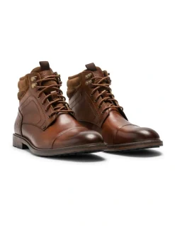 Rodd & Gunn Dunedin Military Boot In Tan Burnish -CONVERSE shop 931136590 3 720x928