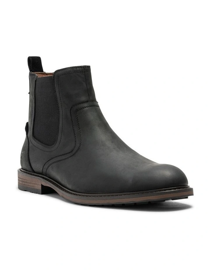 Rodd & Gunn Dargaville Chelsea Boot In Black 4 Rodd & Gunn Dargaville Chelsea Boot In Black - Image 2