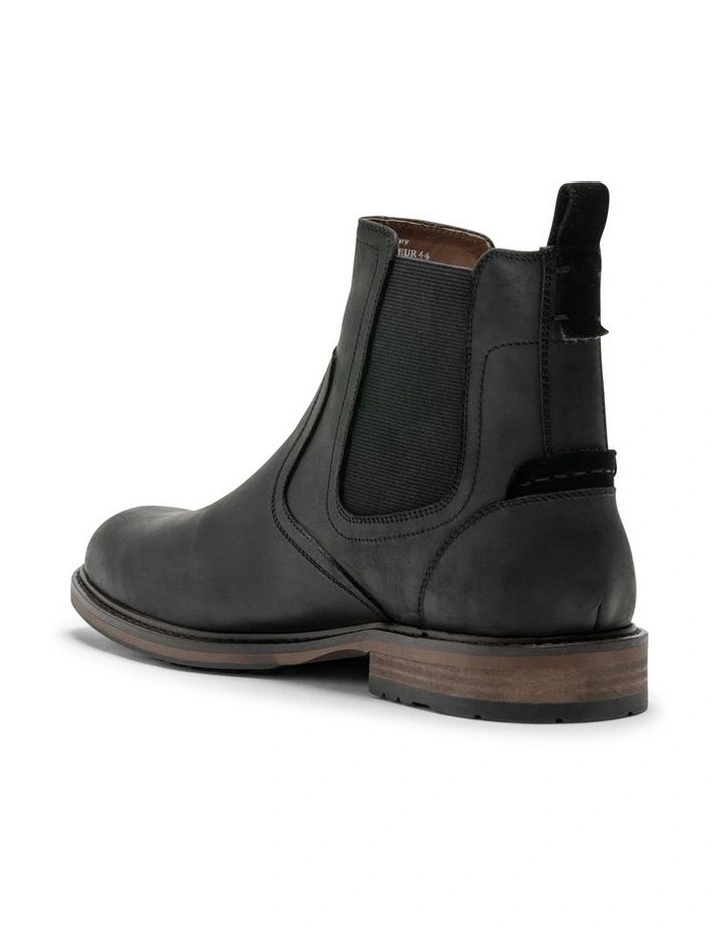 Rodd & Gunn Dargaville Chelsea Boot In Black 5 Rodd & Gunn Dargaville Chelsea Boot In Black - Image 3