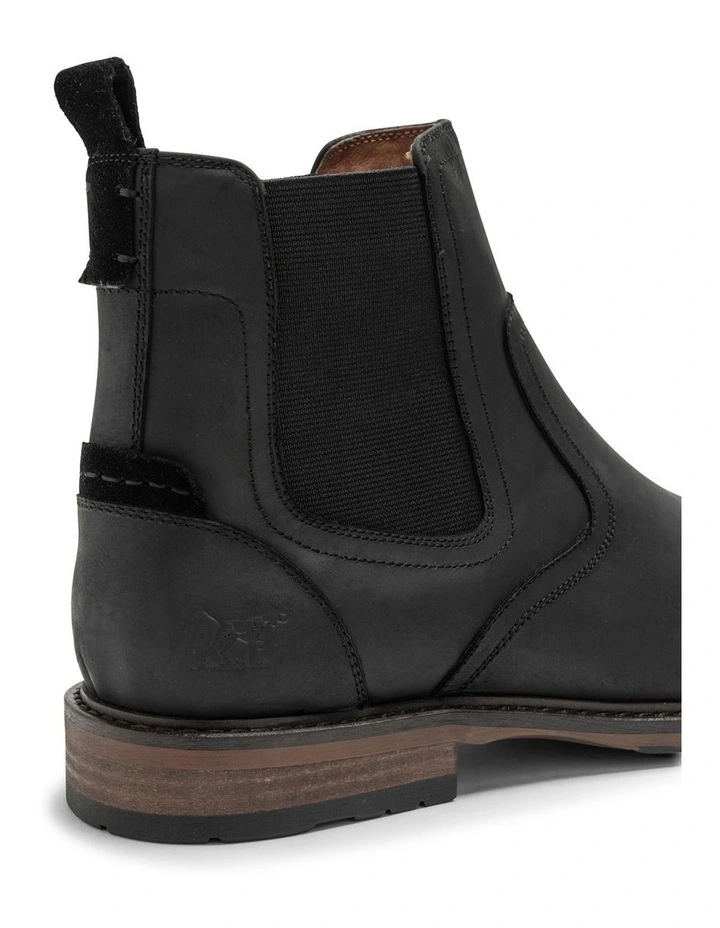 Rodd & Gunn Dargaville Chelsea Boot In Black 6 Rodd & Gunn Dargaville Chelsea Boot In Black - Image 4