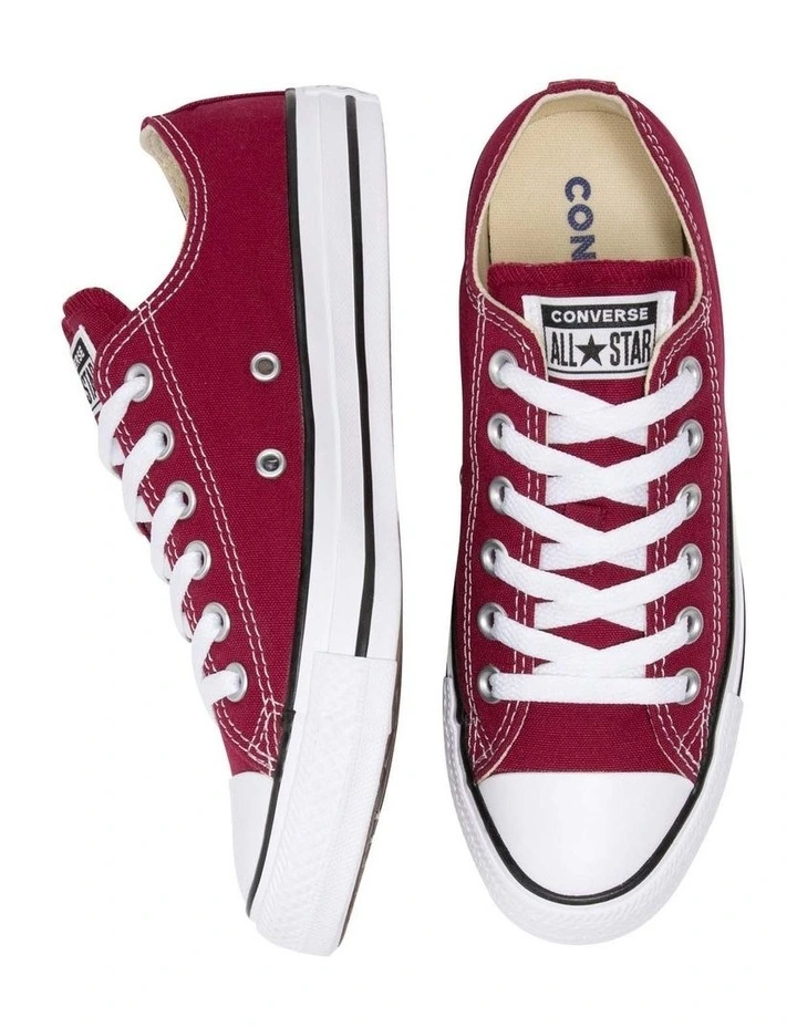 Converse Chuck Taylor All Star Lo Sneaker In Maroon 8 Converse Chuck Taylor All Star Lo Sneaker In Maroon - Image 6