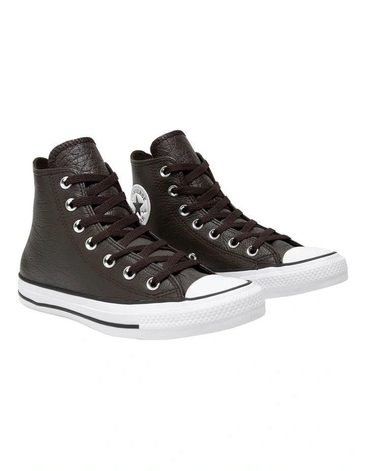 Converse Chuck Taylor All Star Tumbled Leather Sneaker In Velvet Brown 5 Converse Chuck Taylor All Star Tumbled Leather Sneaker In Velvet Brown - Image 3